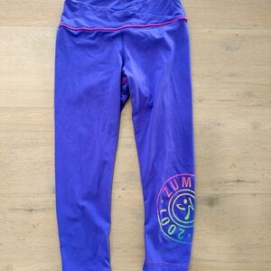 Zumba Purple Instructor Leggings